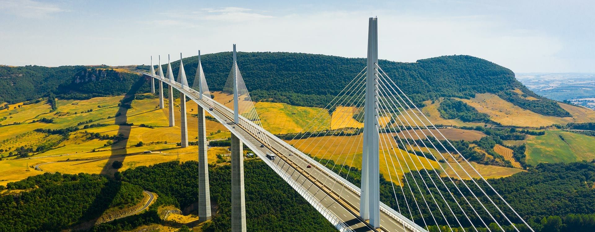 Camping The Millau Viaduct