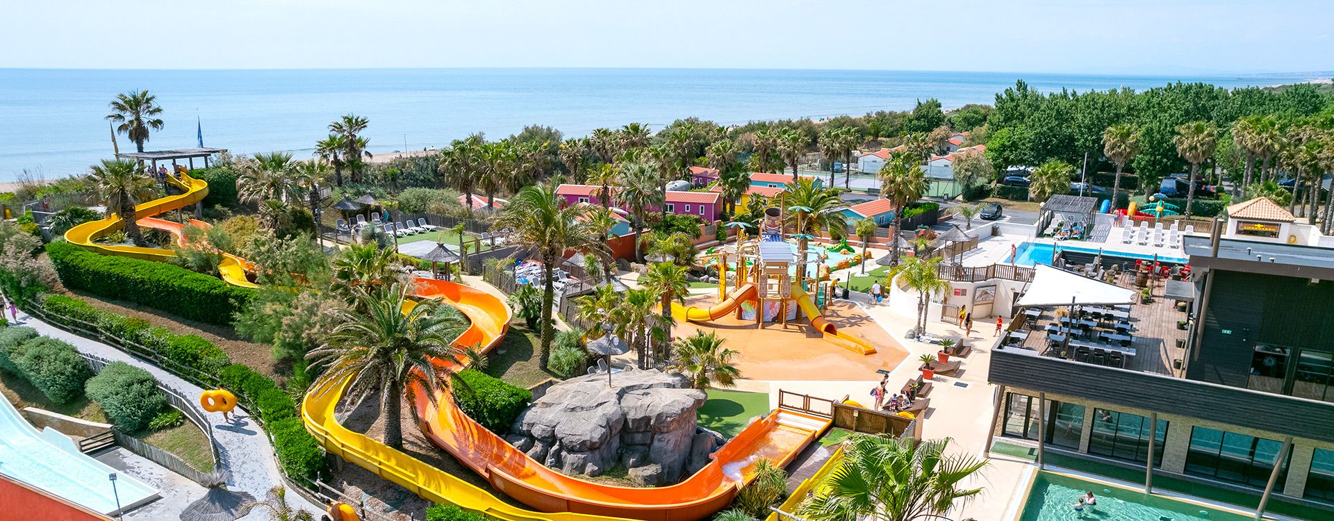 Camping parc aquatique dans le Sud de la France