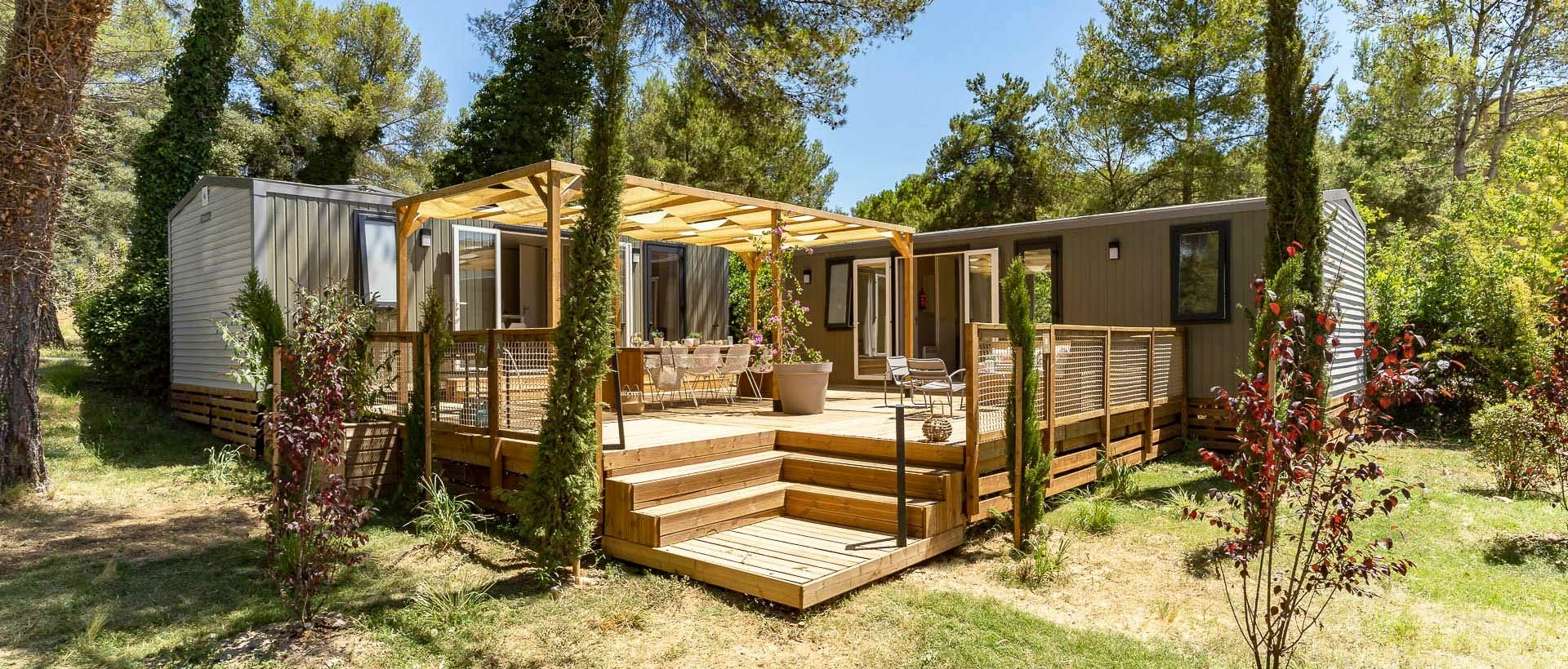Friends mobile home for 10 people